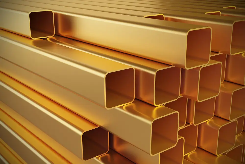 Труба медная профильная